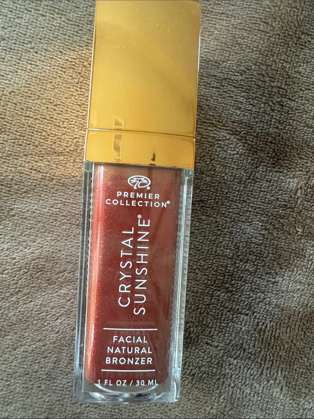 Crystal Sunshine Facial Bronzer - Shimmering Copper